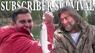 Subscriber Bushcraft Survival Training | First Fish Catch Clean & Cook