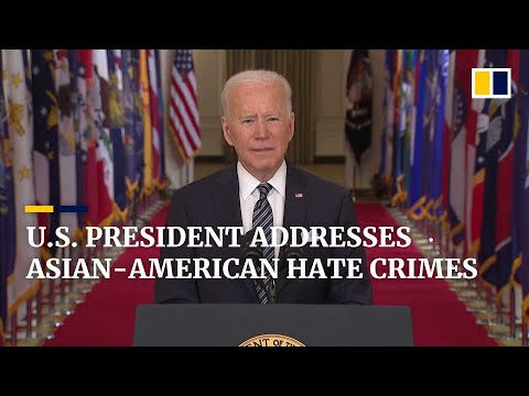 US President Biden addresses ‘vicious’ hate crimes against Asian-Americans during pandemic