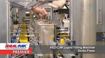 Ideal-Pak AE2-CJM Automatic Net Weight Liquid Filling Machine
