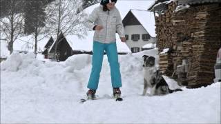 Winter Fun with Enya (Australian Shepherd) by xoxSHISHIxox 4,339 views 11 years ago 4 minutes, 27 seconds