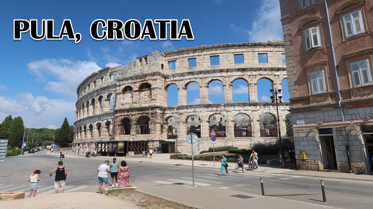 WALKING AROUND PULA, CROATIA