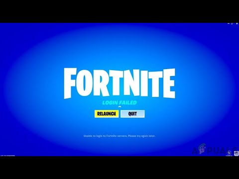 How to fix epic games fortnite  login error {relaunch failed}