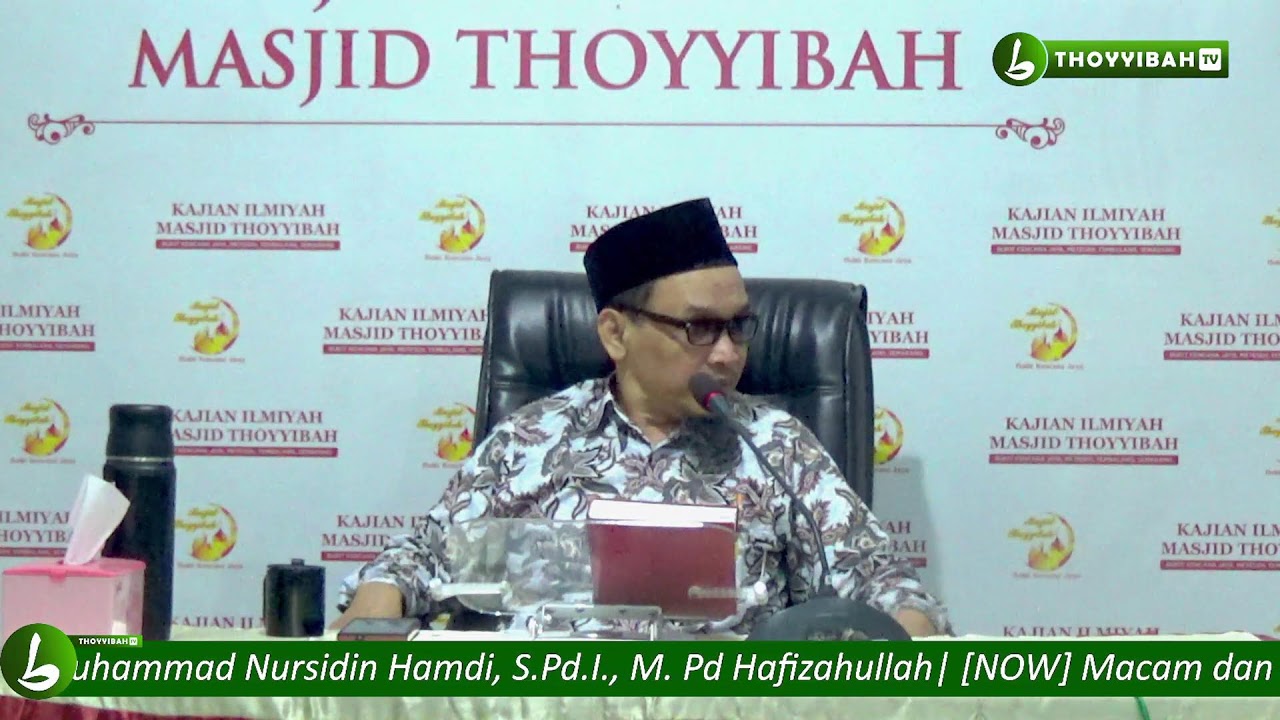 [LIVE] Macam dan Pengertian Pembatal Puasa - Ustadz Muhammad Nursidin Hamdi, S.Pd.I., M. Pd Hafizahu