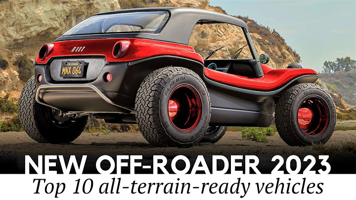 New Batch of All-Terrain Offroaders: Dune Buggies, 4x4 SUV and Other Capable Vehicles - 天天要聞