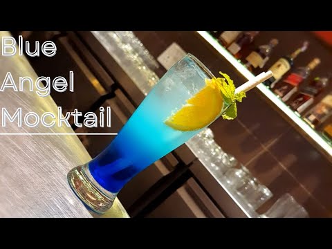 Blue Angel Mocktail | how to prepare Blue Angel Mocktail, Blue Angel Mocktail preparation  Food vlog