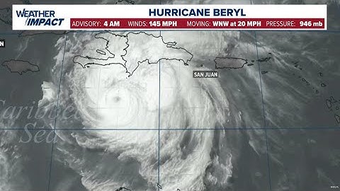 Tracking Hurricane Beryl: Jamaica braces for storm's impact