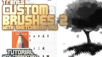 Sketchbook Pro Custom Brushes Tutorial 2