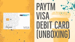 Paytm Payments Bank Visa Debit Card Unboxing 2022 | Faltuadvice