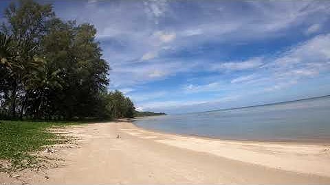 #Koh Samui #Beach #Thailand Empty  Beautiful Beach Walk on Koh Samui Thailand