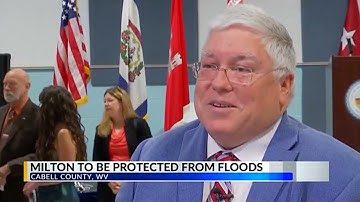 WDVM: Capito Discusses Milton Floodwall Project