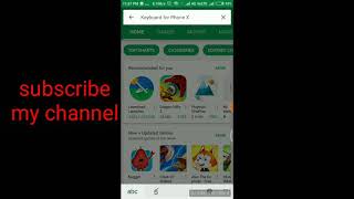 Iphone keyboard ,iphone 10,Xon any Android mobile||Afzal Technical|| screenshot 4