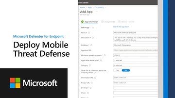 Mobile Threat Defense Deployment with Microsoft Security