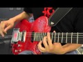 Unsustainable (The 2nd Law Trailer) [MUSE HD Guitar Cover]  - Manson Red Glitter Replica