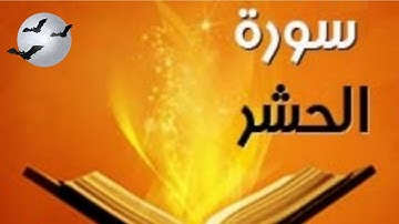 محمد طه الجنيد سورة الحشر