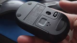 Logitech M185 Wireless Mouse, 2.4GHz with USB Mini Receiver, 12-Month Battery Life, 1000 DPI