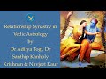 How to interpret relationship synastry in vedic astrology