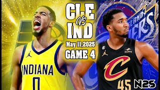 Cleveland Cavaliers vs Indiana Pacers Full Game 4 - May 11, 2025 | NBA 2K25 Playoffs