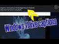 How to Use Live Captions in Windows 11