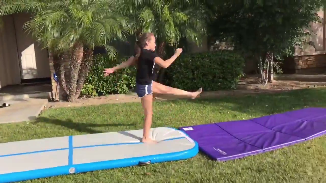 Gymnastics: Air Track Fun and Fails - YouTube