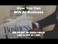How &amp; Why You Should Turn Your LLC Into An S-Corp
