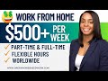 🔥FLEXIBLE VIRTUAL ASSISTANT ONLINE JOBS AT HOME|  REMOTE JOBS WORLDWIDE 2023