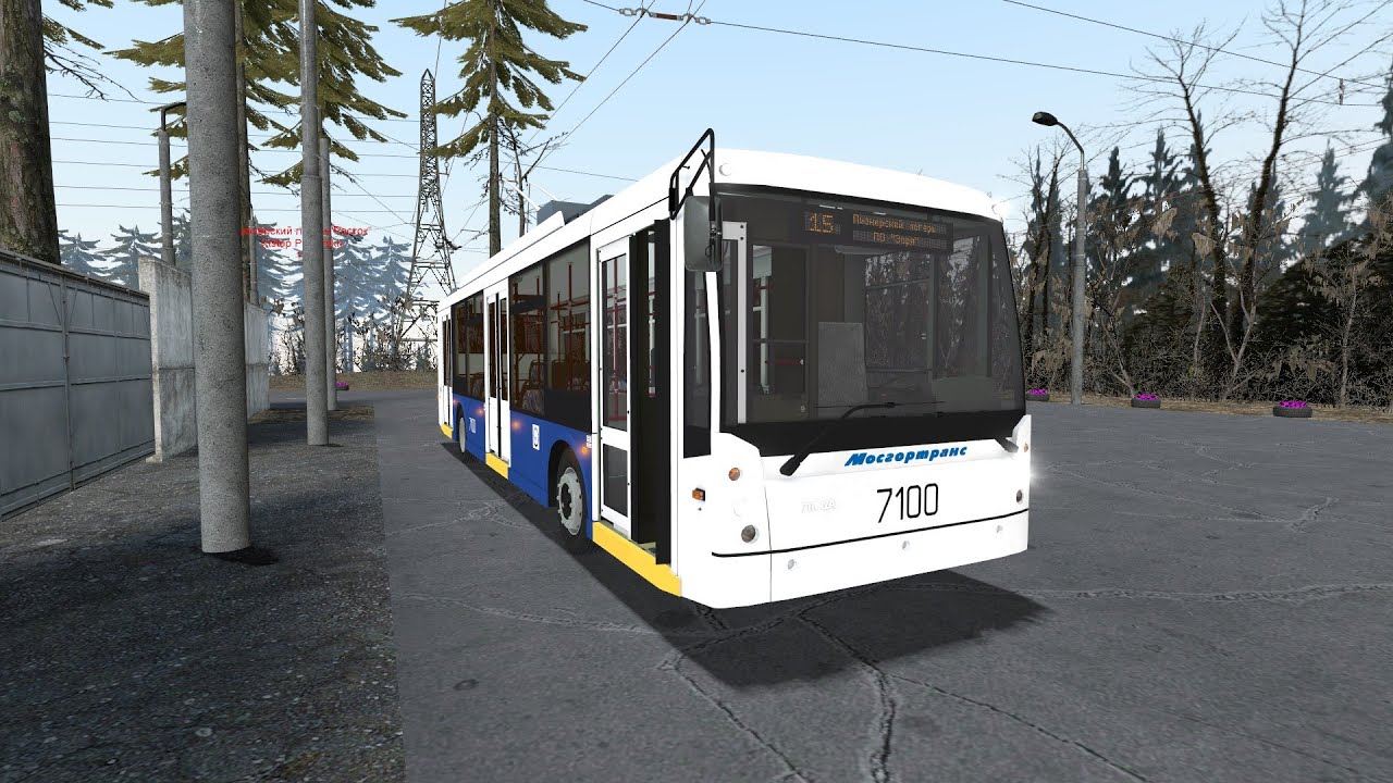 Garry's Mod: Троллейбусная система, Беркутово, маршрут №15