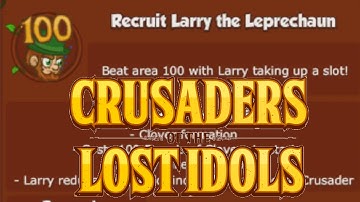 Lets Play Crusaders Of The Lost Idols 14 - Recruit Larry The Leprechaun Quest
