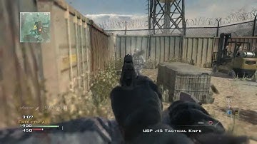 mw3 throwing knife final killcam