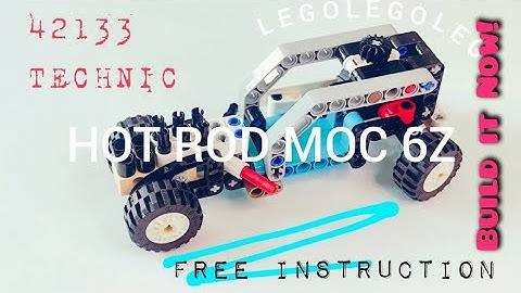 FREE LEGO 42133 HOT ROD MOC - Free Instruction