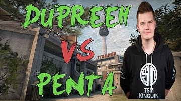CSGO: POV TSM dupreeh vs PENTA (22/7) overpass @ Counter Pit League