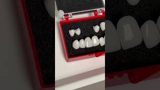 Replacing old composite veneers #cosmeticdentist #veneerprocess #veneerprocedure #shorts #teeth