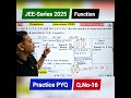 #Jee-main 2025 series #Function#16