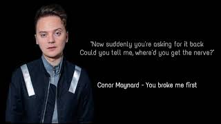 Conor Maynard - You broke me first (Acapella - Vocals Only) | MB Presents