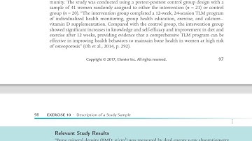 GCU HLT 362V: Module 2 Exercise 10 instructions