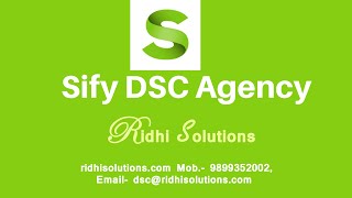 Sify Digital Signature Video Recording Process ON COMPUTER   MOBILE PHONES ANDROID