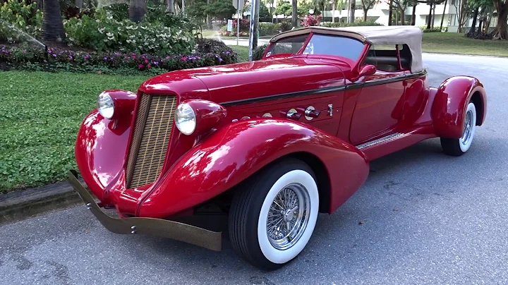 1936auburn replica 4 seater
