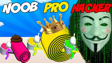 Spiral Craft 3D - NOOB vs PRO vs HACKER
