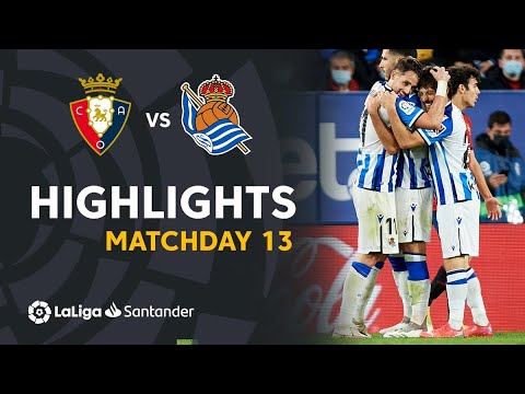 Osasuna Real Sociedad Goals And Highlights