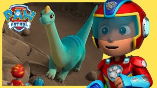 Best Dino Rescues and Mighty Pups Missions ☄️ | PAW Patrol | Cartoons for Kids