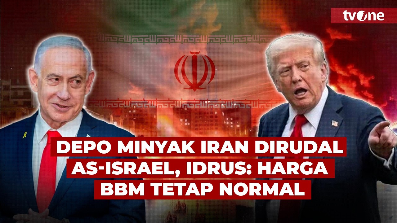 Iran Makin Murka Usai Depo Minyaknya Diserang Rudal AS-Israel | tvOne
