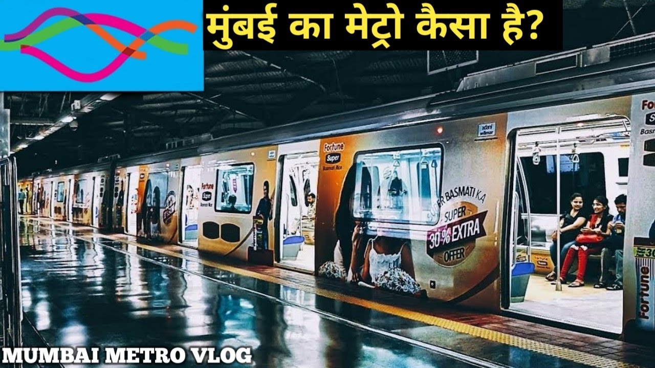 Mumbai Metro | Day 2 In Mumbai | Reliance Metro | Ghatkopar | Versova | 