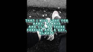 Lirik|Lyrics Always - Bon Jovi (Cover acoustic - Sonohra)