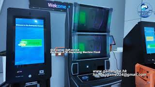 2026 New Industrial Self Service Banknote & Ticket Redemption Kiosk Terminal for 43 inch Skill Slot