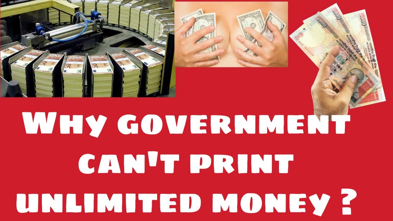 Why can't government print more money to pay off debt and make everyone