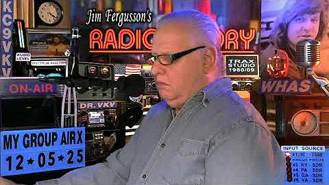 KC9VKV HAM RADIO QSO-VLOG - LOU-N9GTO - 12/5/25 - MY ELMER JOINS ME!!! - JIM'S RADIO STORY