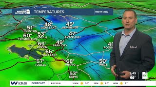 Warm & windy today; High fire danger in the south- Wednesday, May 27