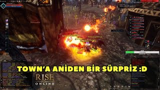 BSRTAZ - Towndan Çıkmayan Oyunculara Townda Sürpriz NT :D  ! Rise Online
