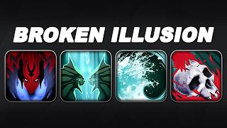 BROKEN ILLUSION : MIRROR IMAGE + COUP DE GRACE | Dota 2 Ability Draft