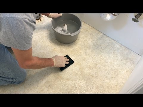 Luxury Vinyl Tile Installation Step 1: Preparing the Floor