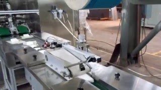 CD-2008II two line output wet wipe machine for making 5-30 pieces/pack